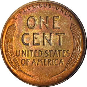image for: 1922 No D Lincoln Cent. FS-401, Die Pair II. Strong Reverse. MS-63 RB (NGC). OH.
