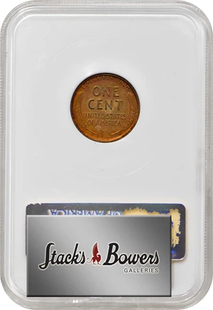 image for: 1922 No D Lincoln Cent. FS-401, Die Pair II. Strong Reverse. MS-63 RB (NGC). OH.