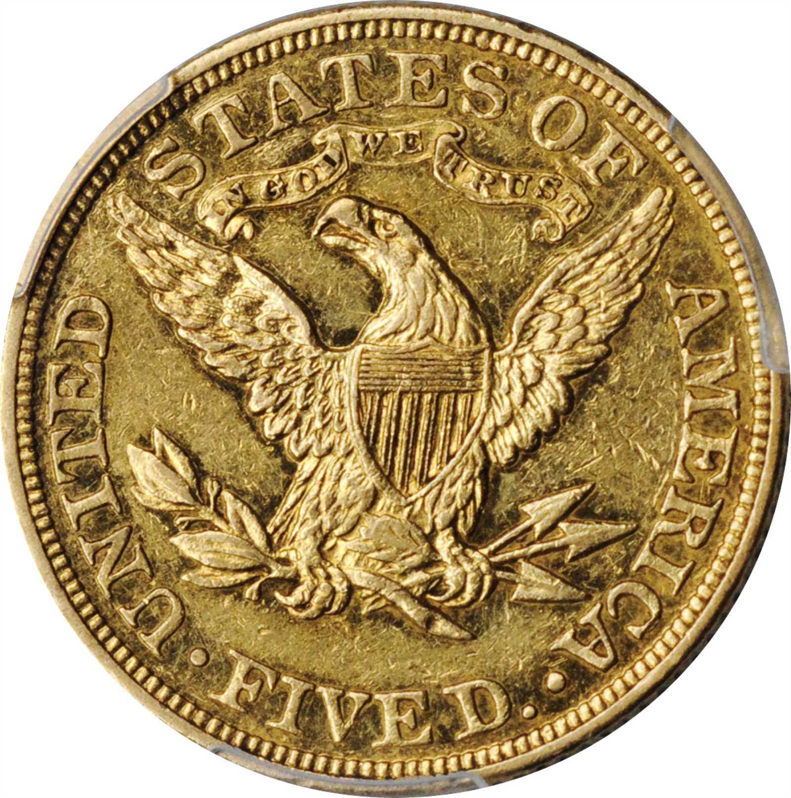 image for: 1907 Liberty Head Half Eagle. JD-1, the only known dies. Rarity-5-. Proof-55 (PCGS). CAC.