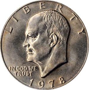 image for: 1978 Eisenhower Dollar. MS-67 (NGC).