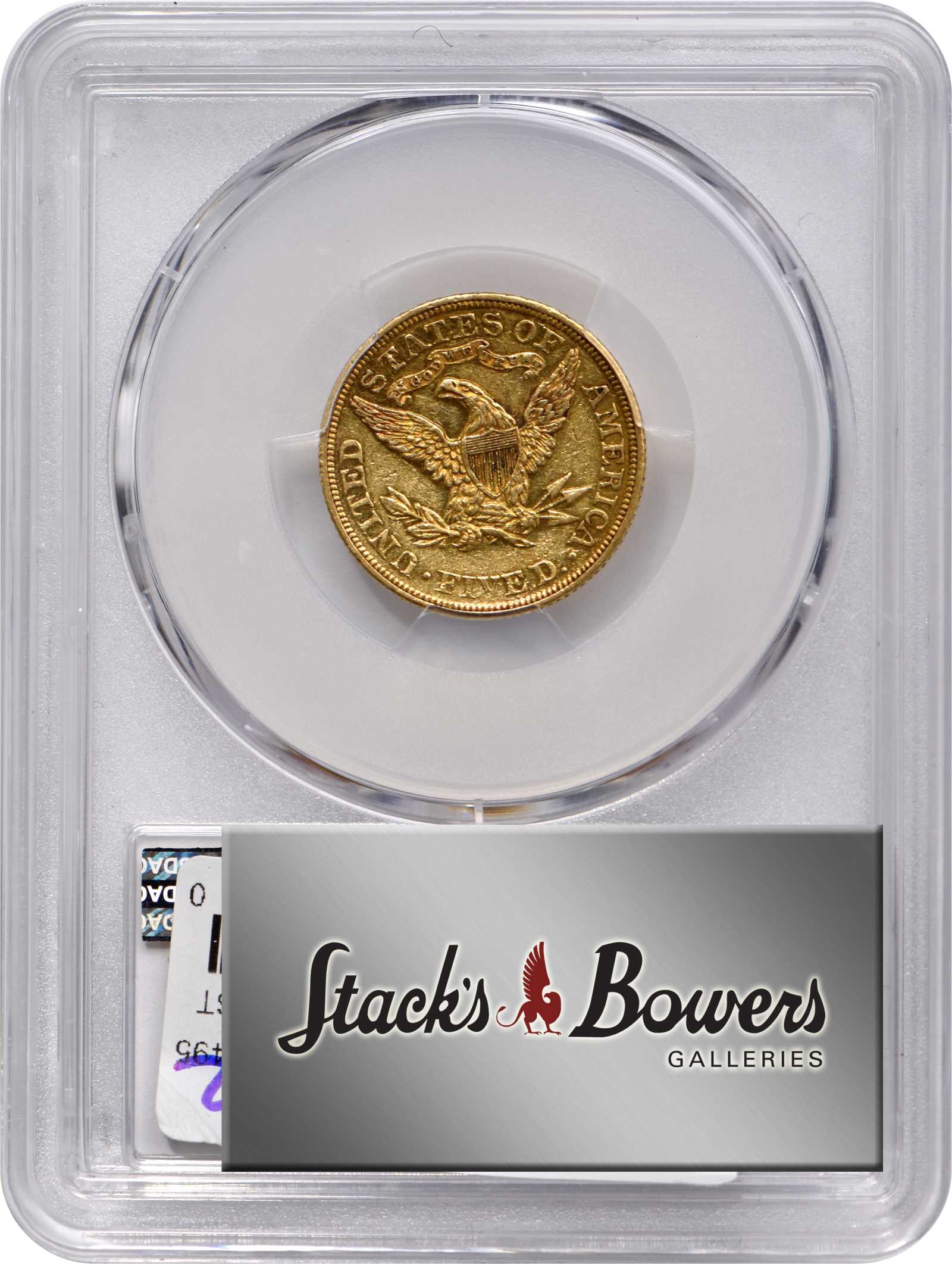 image for: 1900 Liberty Head Half Eagle. JD-1, the only known dies. Rarity-4. Proof-50 (PCGS). CAC.
