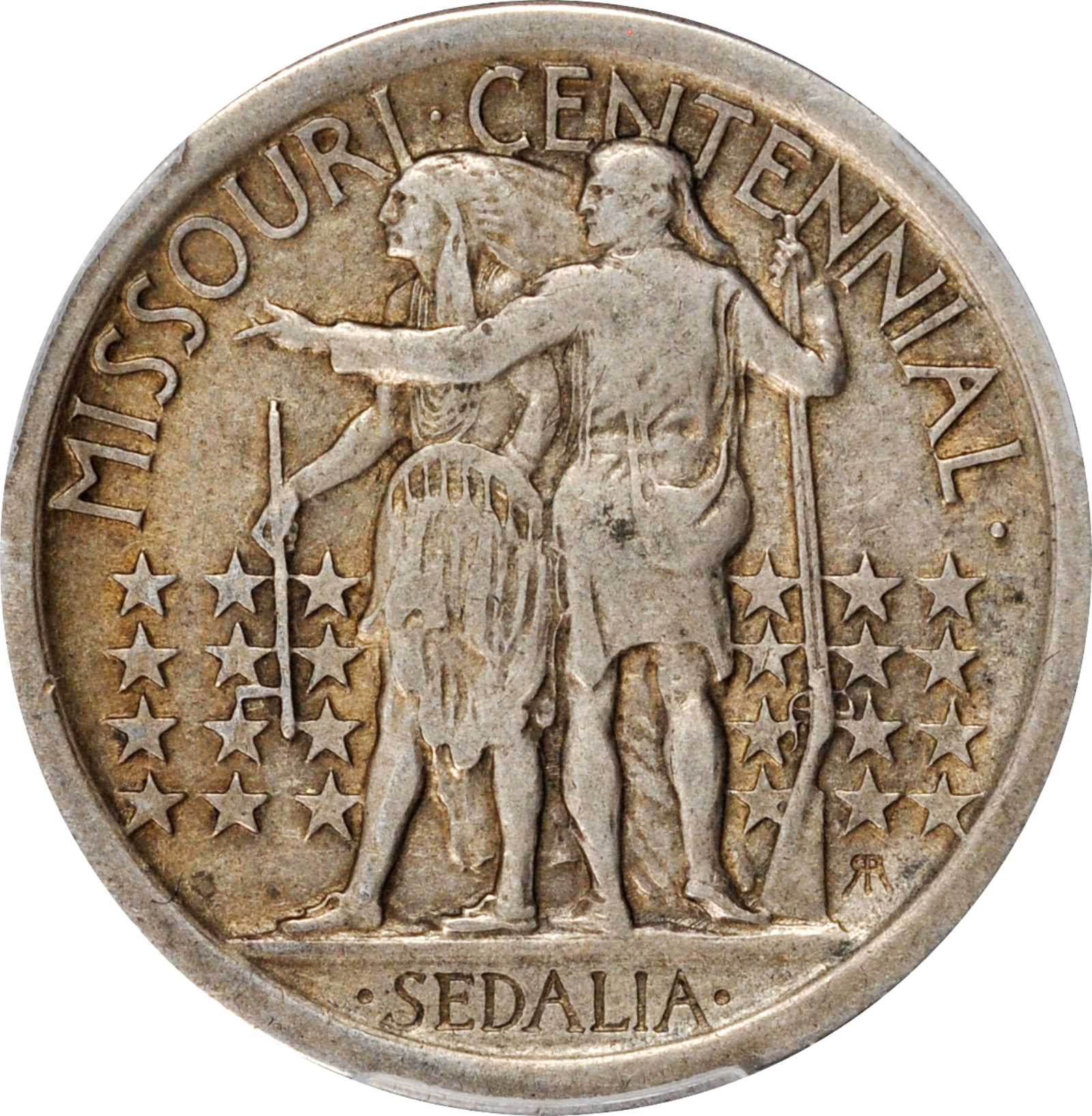1921 50c Missouri VF35 thumbnail 2
