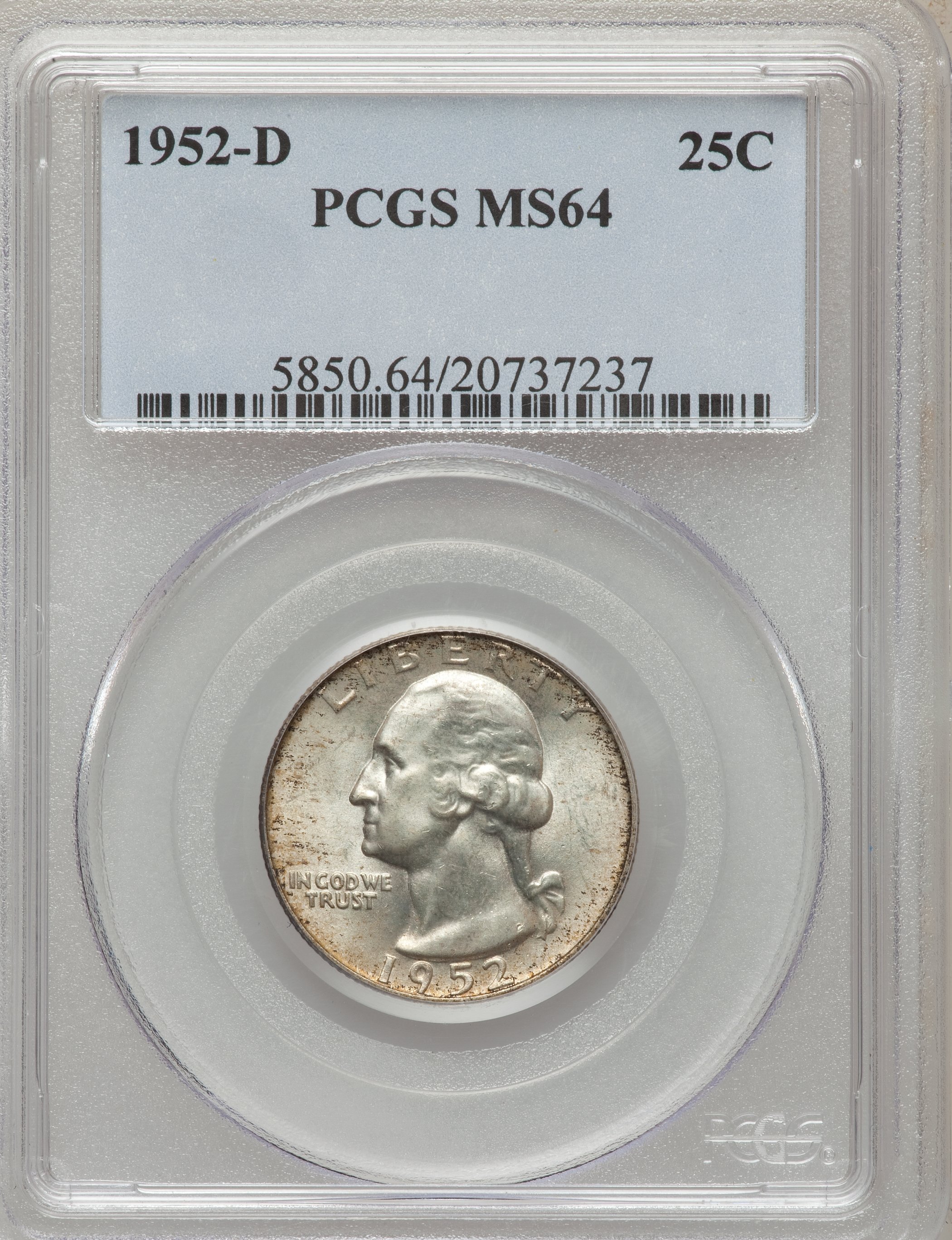 1952-D 25c MS64 thumbnail 7