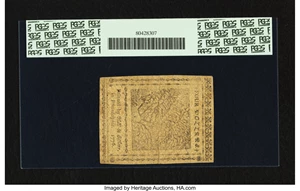 image for: Continental Currency July 22, 1776 $4 PCGS Very Fine 35....