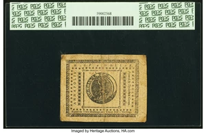 image for: Maryland December 7, 1775 $1/2 PCGS Very Fine 30....