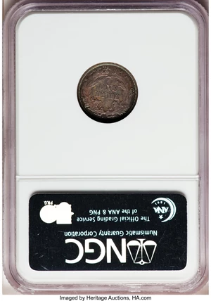 image for: 1861 10C PR66 NGC....