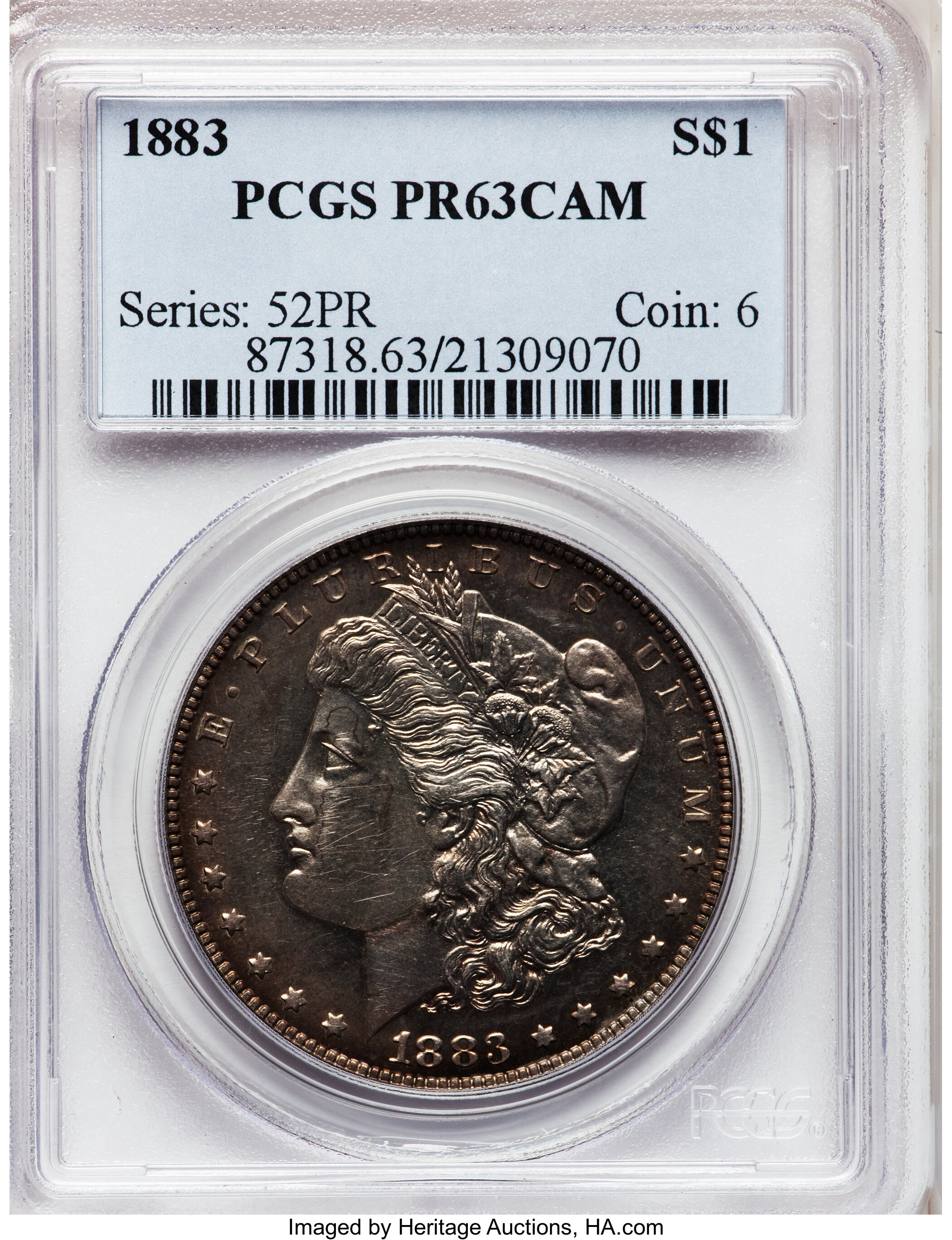 1883 $1  PR CAM PR60 CAM thumbnail 8