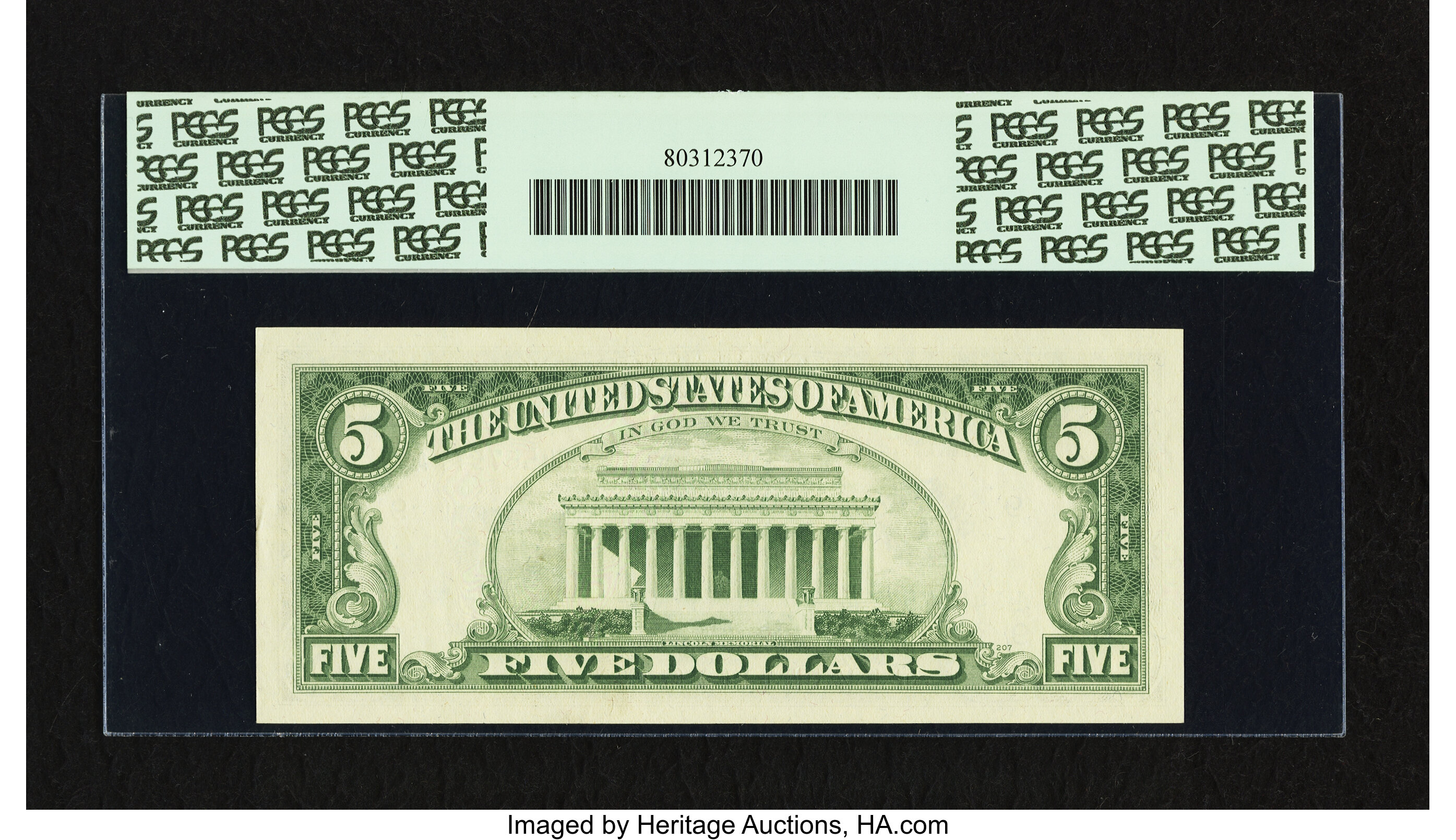 image for: Fr. 1972-I $5 1969C Federal Reserve Note. PCGS Very Choice New 64PPQ....