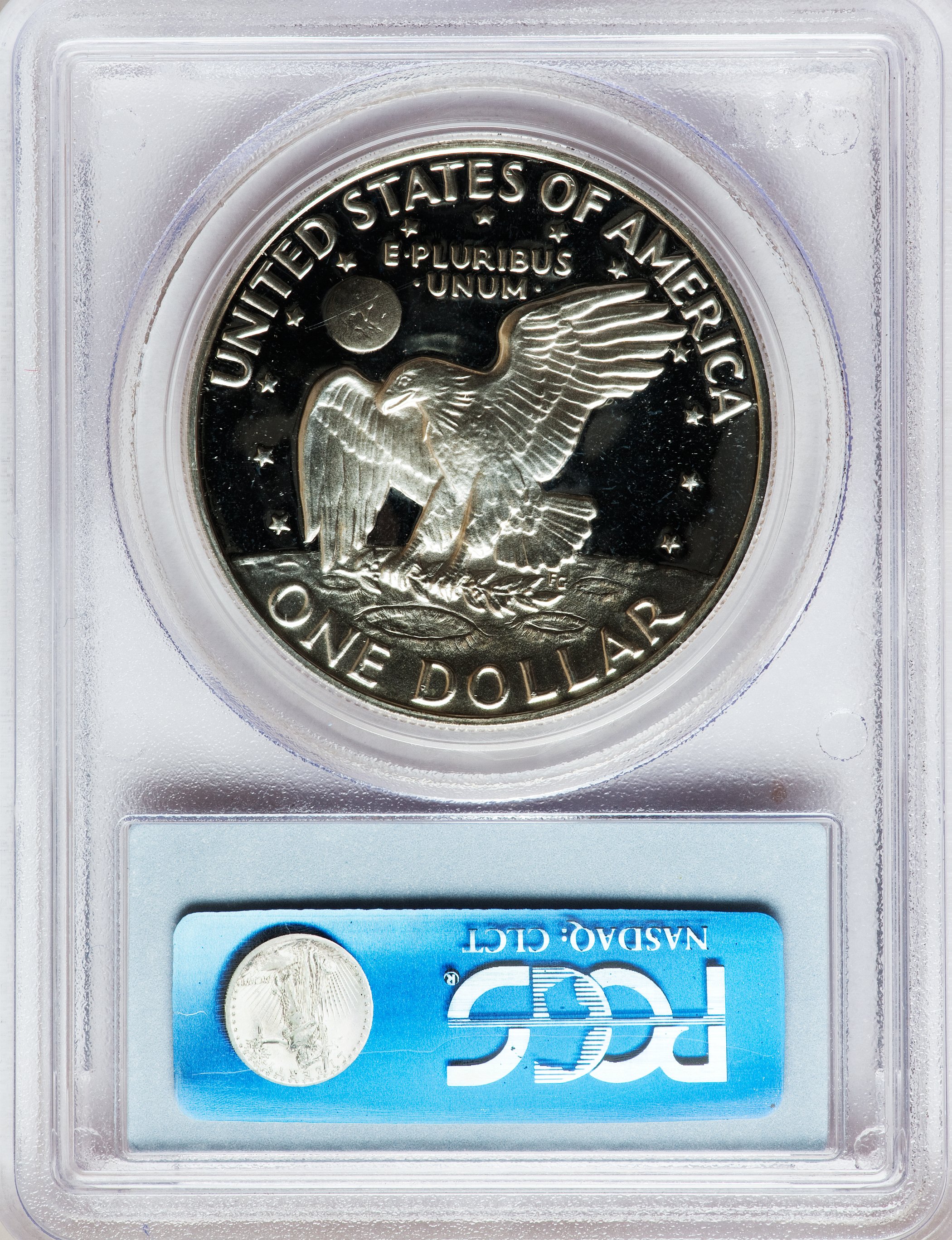 1971-S $1  Silver PR DCAM AU53 DCAM thumbnail 2