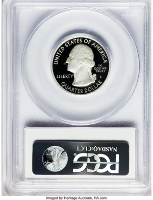 image for: 2010-S 25C Mount Hood National Park Silver PR70 Deep Cameo PCGS. PCGS Population (332). NGC Census: (0). (#418852)...