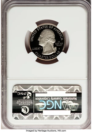 image for: 2010-S 25C Yosemite National Park Clad PR69 Ultra Cameo NGC. NGC Census: (0/0). PCGS Population (984/236). (#418837)...