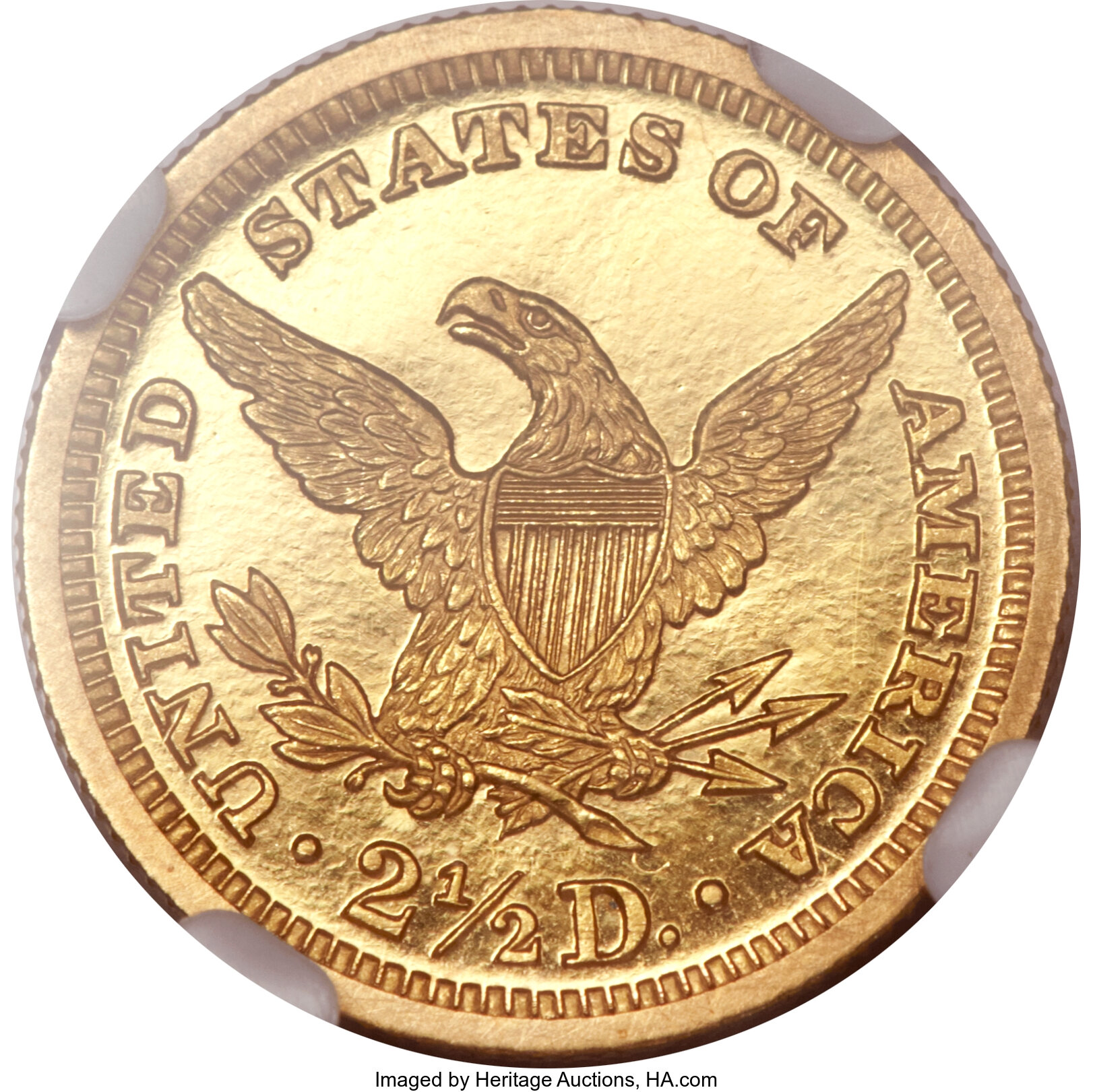 image for: 1887 $2 1/2 PR64 Cameo NGC....