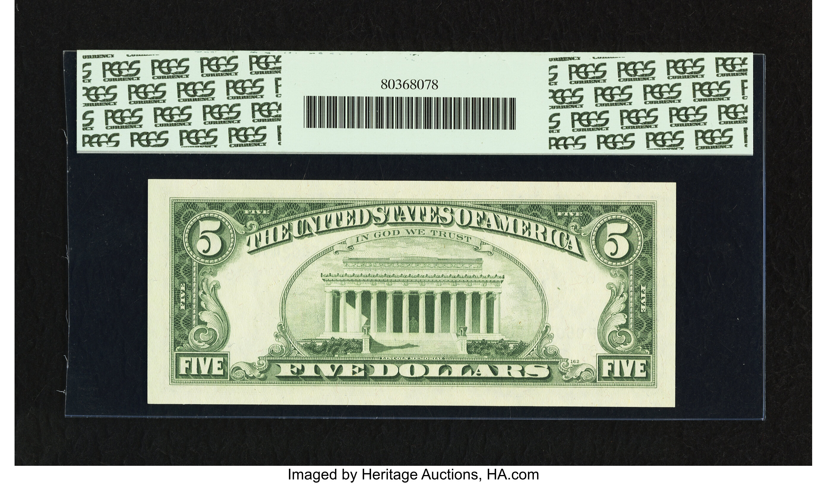 image for: Fr. 1971-F* $5 1969B Federal Reserve Star Note. PCGS Gem New 65PPQ....