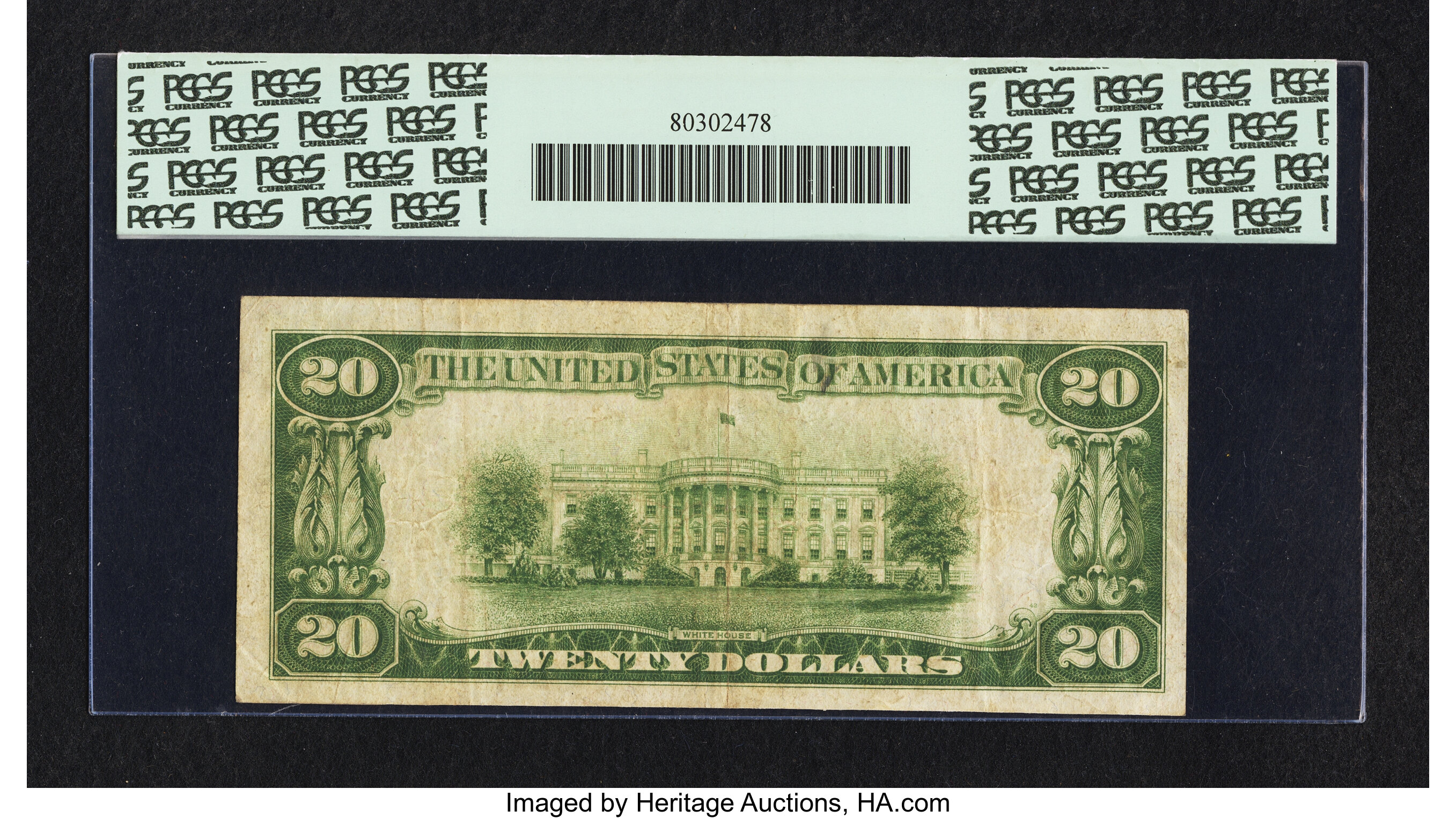 image for: Fr. 2050-D* $20 1928 Federal Reserve Star Note. PCGS Very Fine 25PPQ....