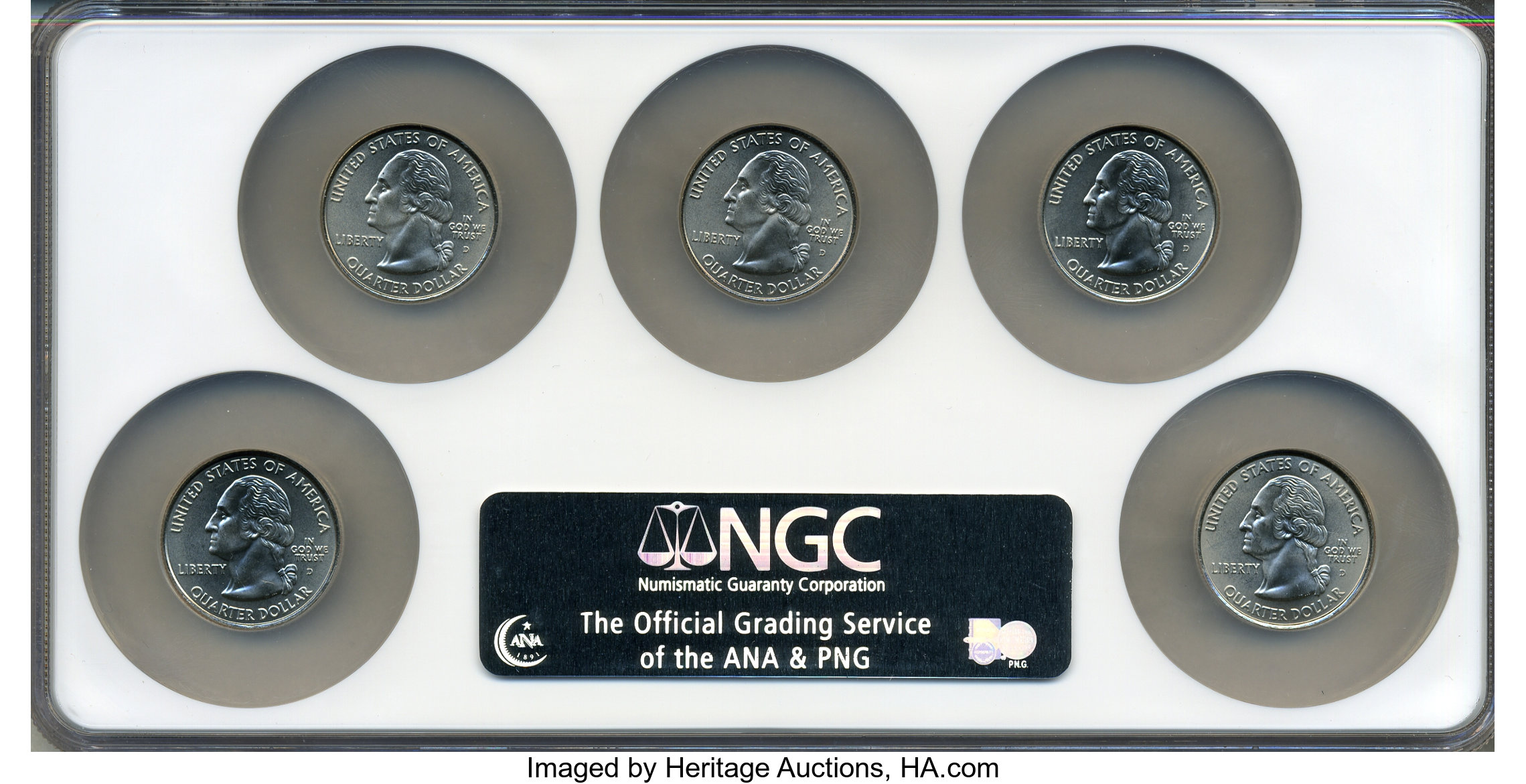 2007-D 25c Montana, Satin Finish MS62 thumbnail 2