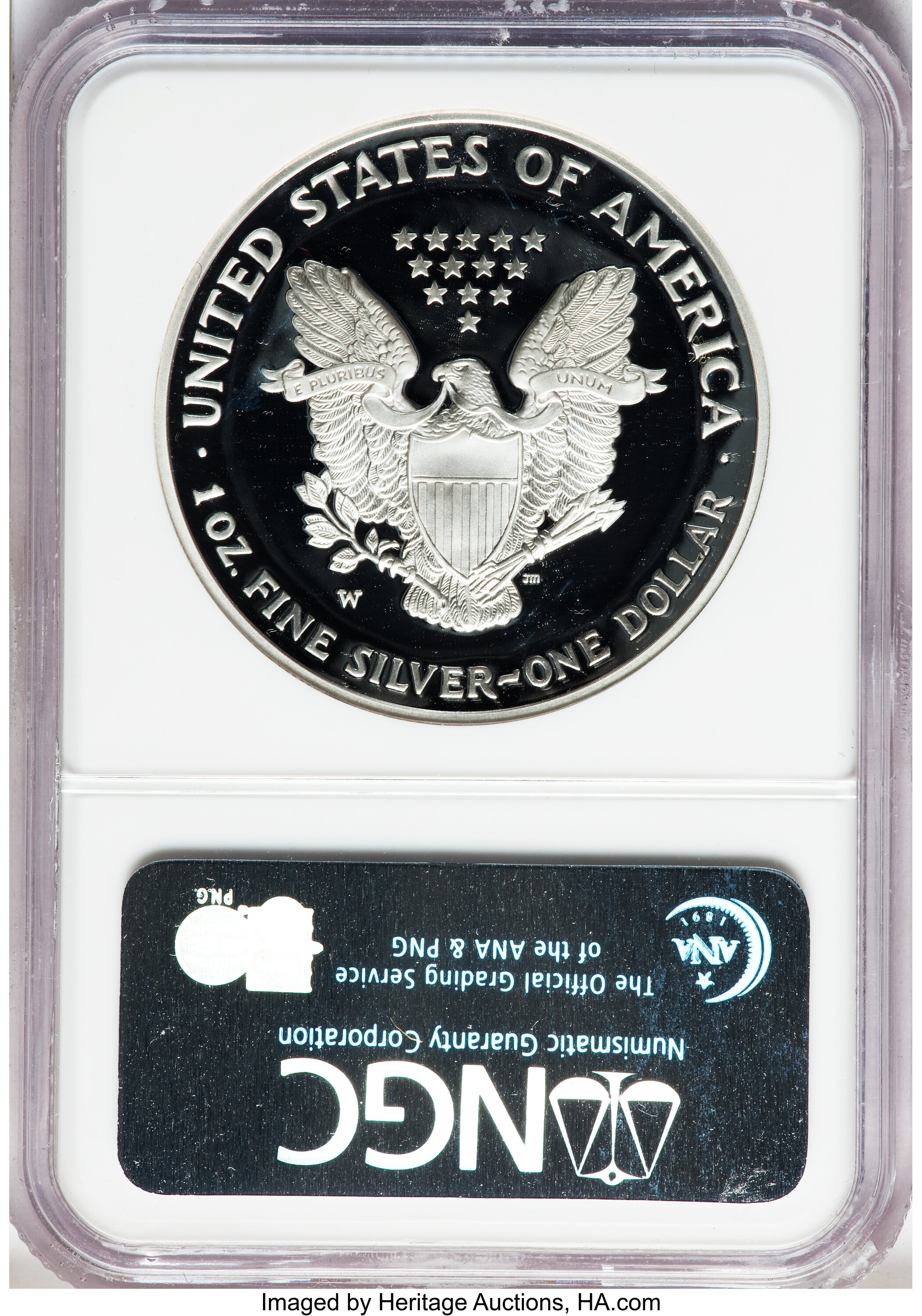 2003-W $1  Silver Eagle PR DCAM PR65 DCAM CAC thumbnail 9