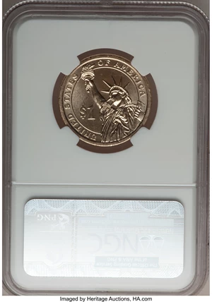 image for: 2010-P $1 Abraham Lincoln Brilliant Uncirculated NGC. NGC Census: (0/0). PCGS Population (0/0). (#417280)...