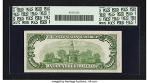 image for: Fr. 2152-F $100 1934 Federal Reserve Note. PCGS New 62PPQ....