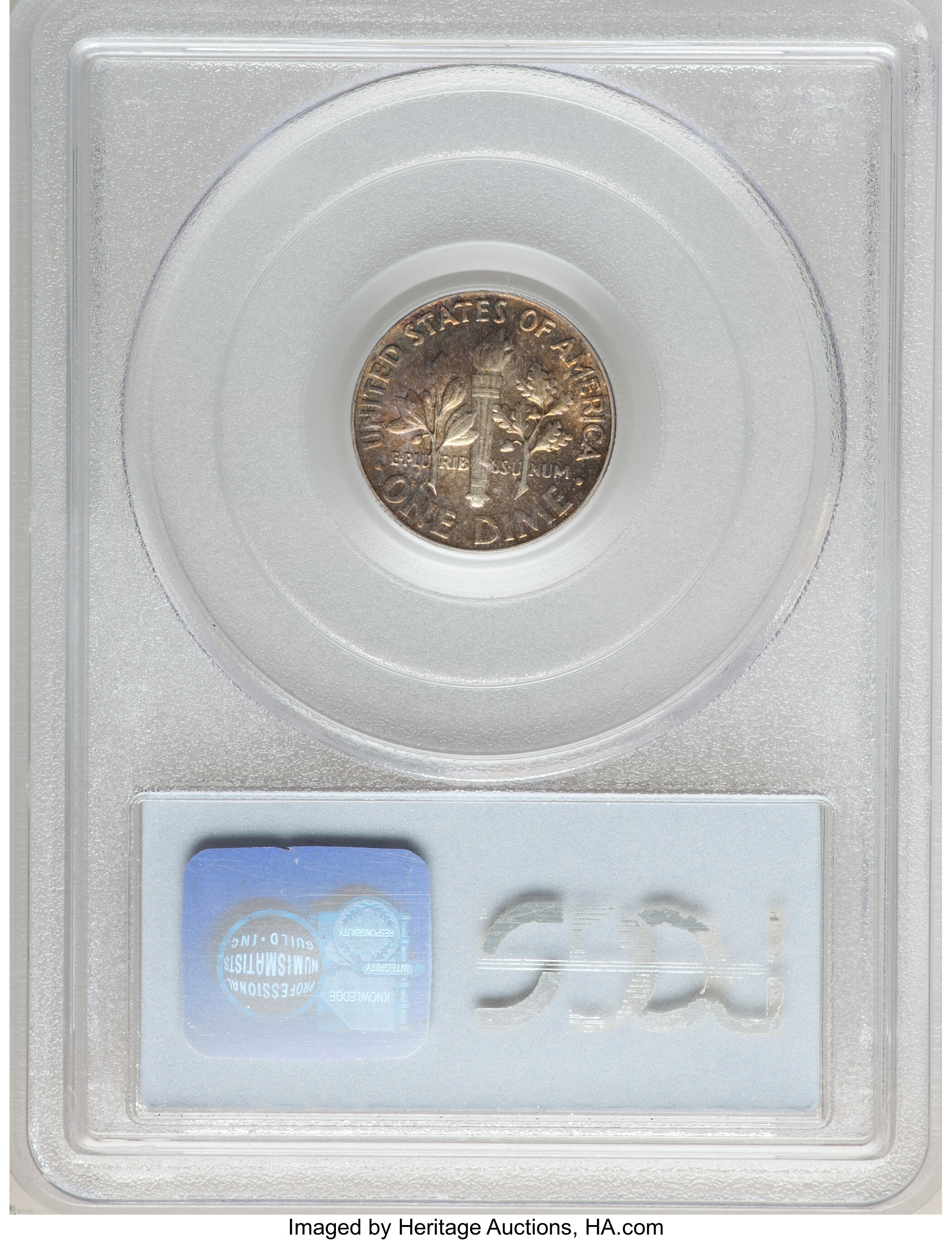 1947-D 10c VF30 thumbnail 2