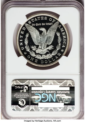image for: 1885 $1 PR69 ★ Cameo NGC....