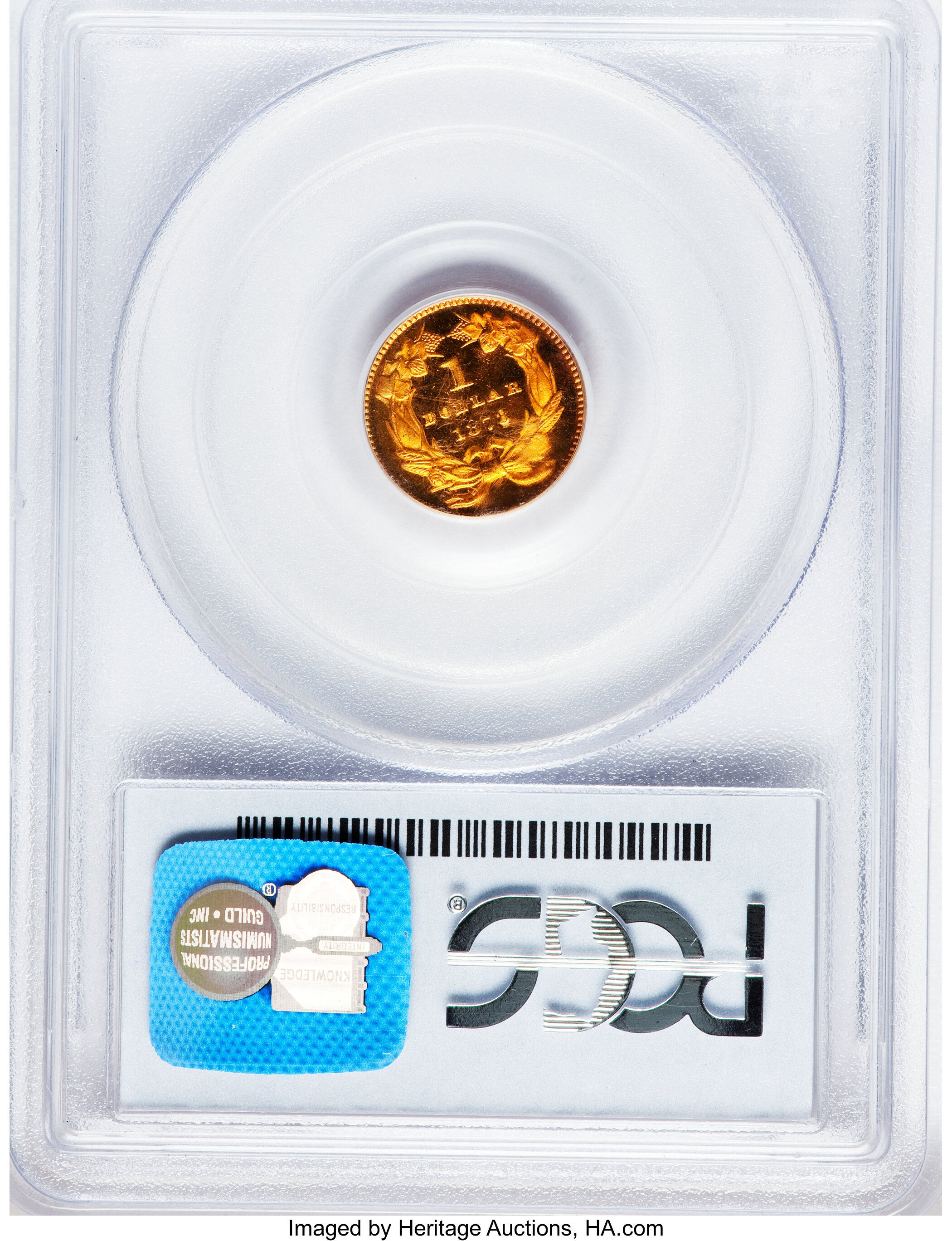 image for: 1878 G$1 PR65 Deep Cameo PCGS....