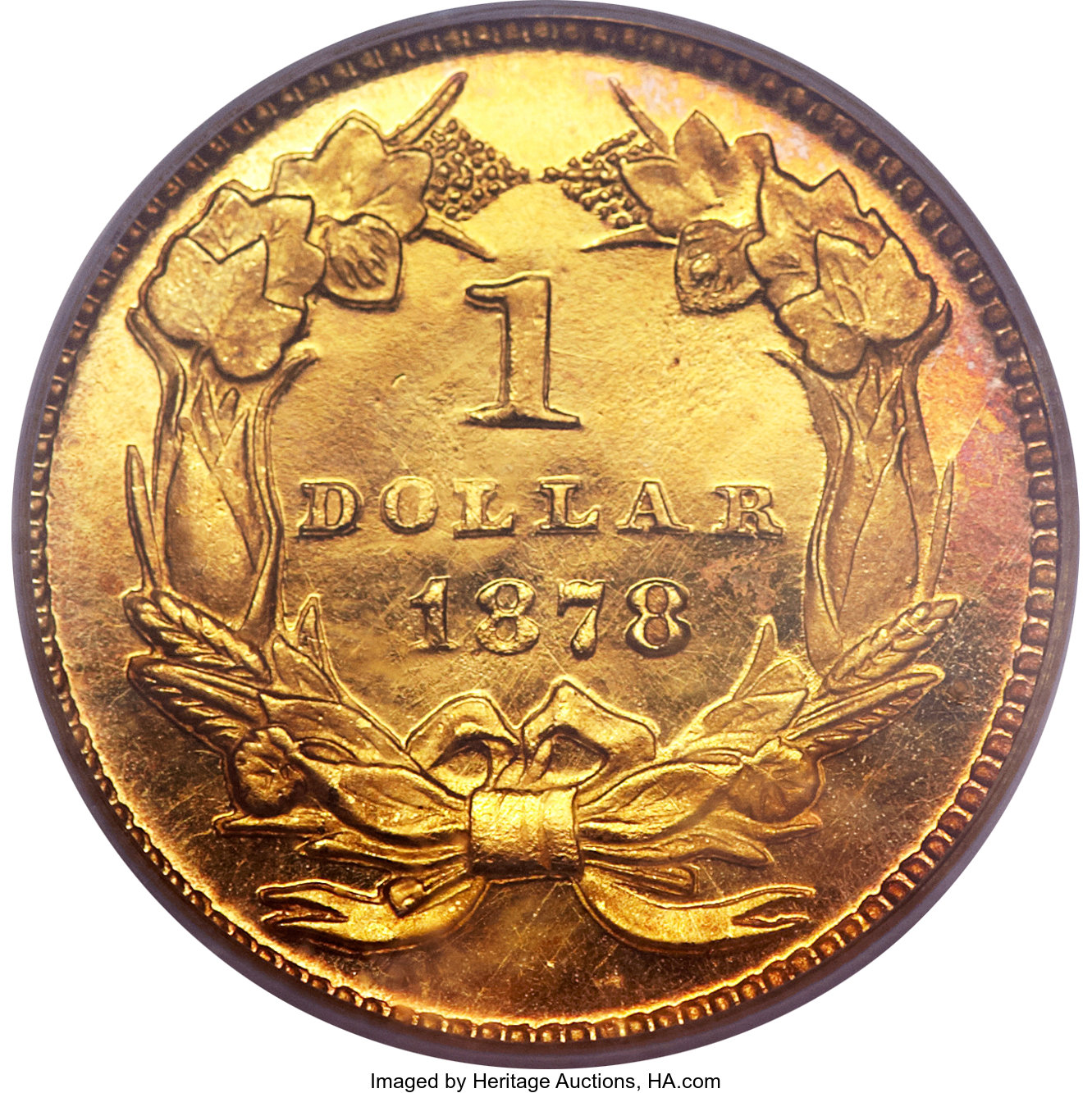 image for: 1878 G$1 PR65 Deep Cameo PCGS....