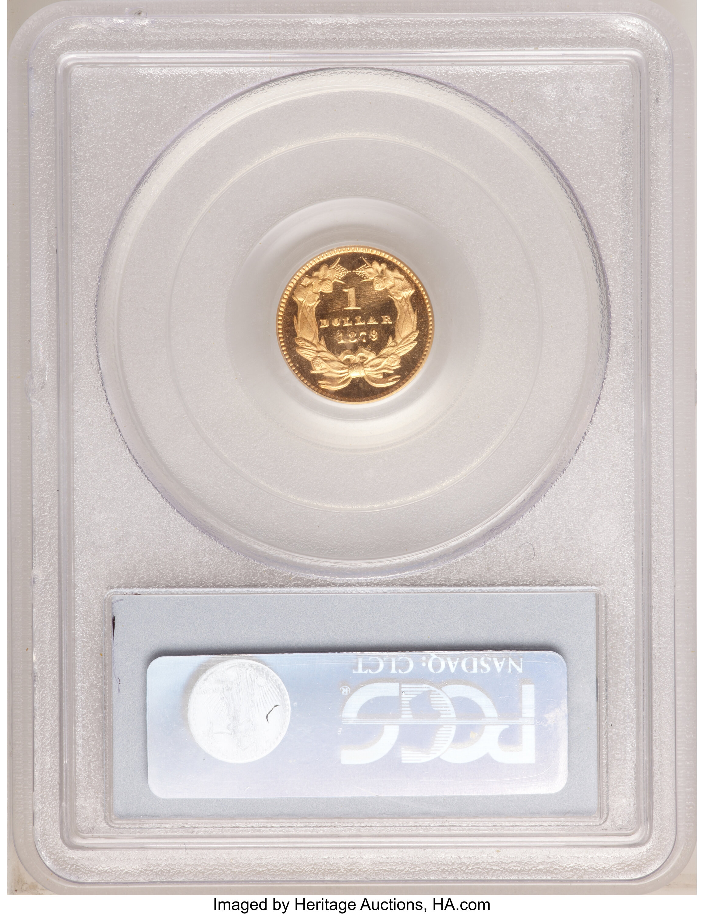 image for: 1879 G$1 PR66 Deep Cameo PCGS. CAC....