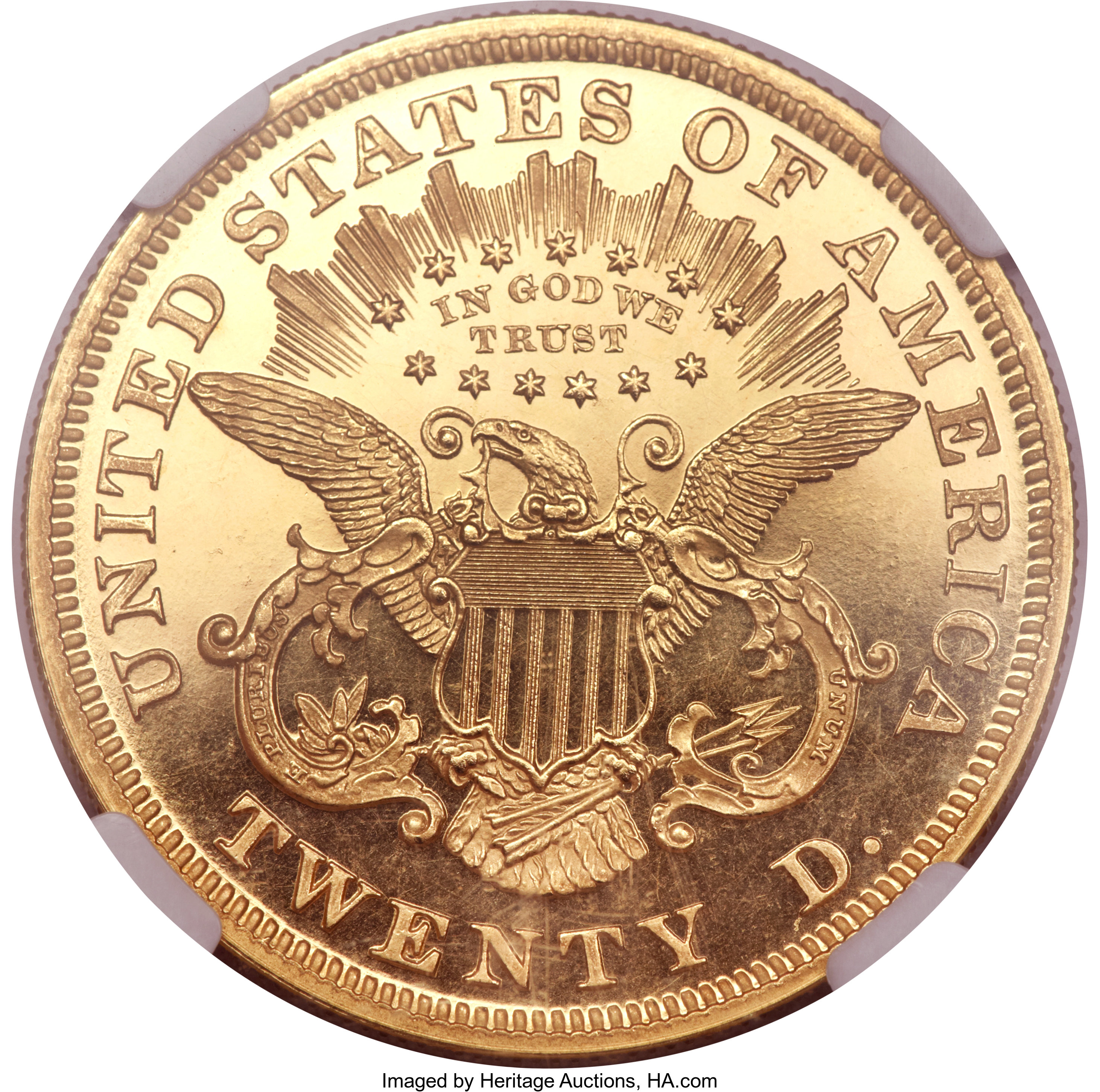 image for: 1874 $20 PR64  ★  Ultra Cameo NGC. CAC....