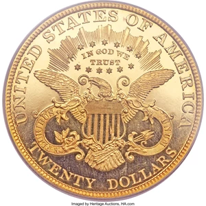 image for: 1898 $20 PR66 Deep Cameo PCGS....