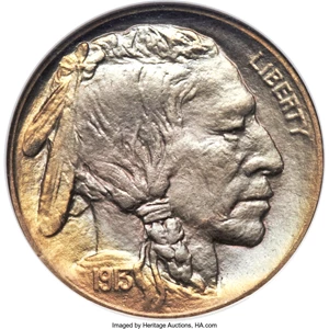 image for: 1913-D 5C Type Two MS68 NGC....