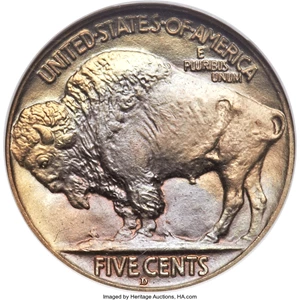 image for: 1913-D 5C Type Two MS68 NGC....