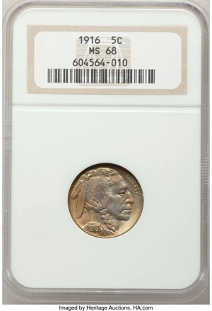 image for: 1916 5C MS68 NGC....