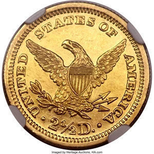 image for: 1896 $2 1/2 PR58 NGC....