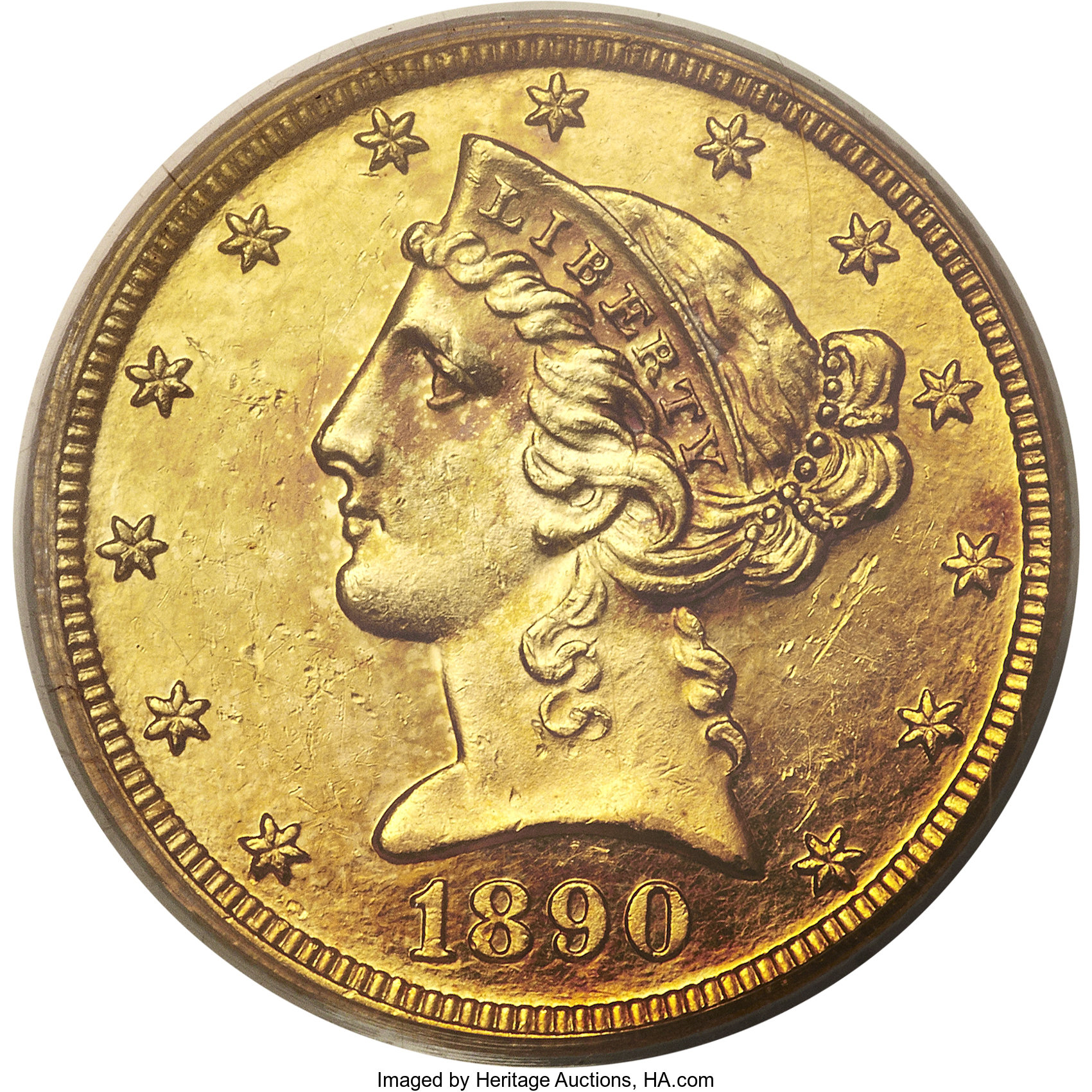 image for: 1890 $5 PR61 Cameo PCGS....