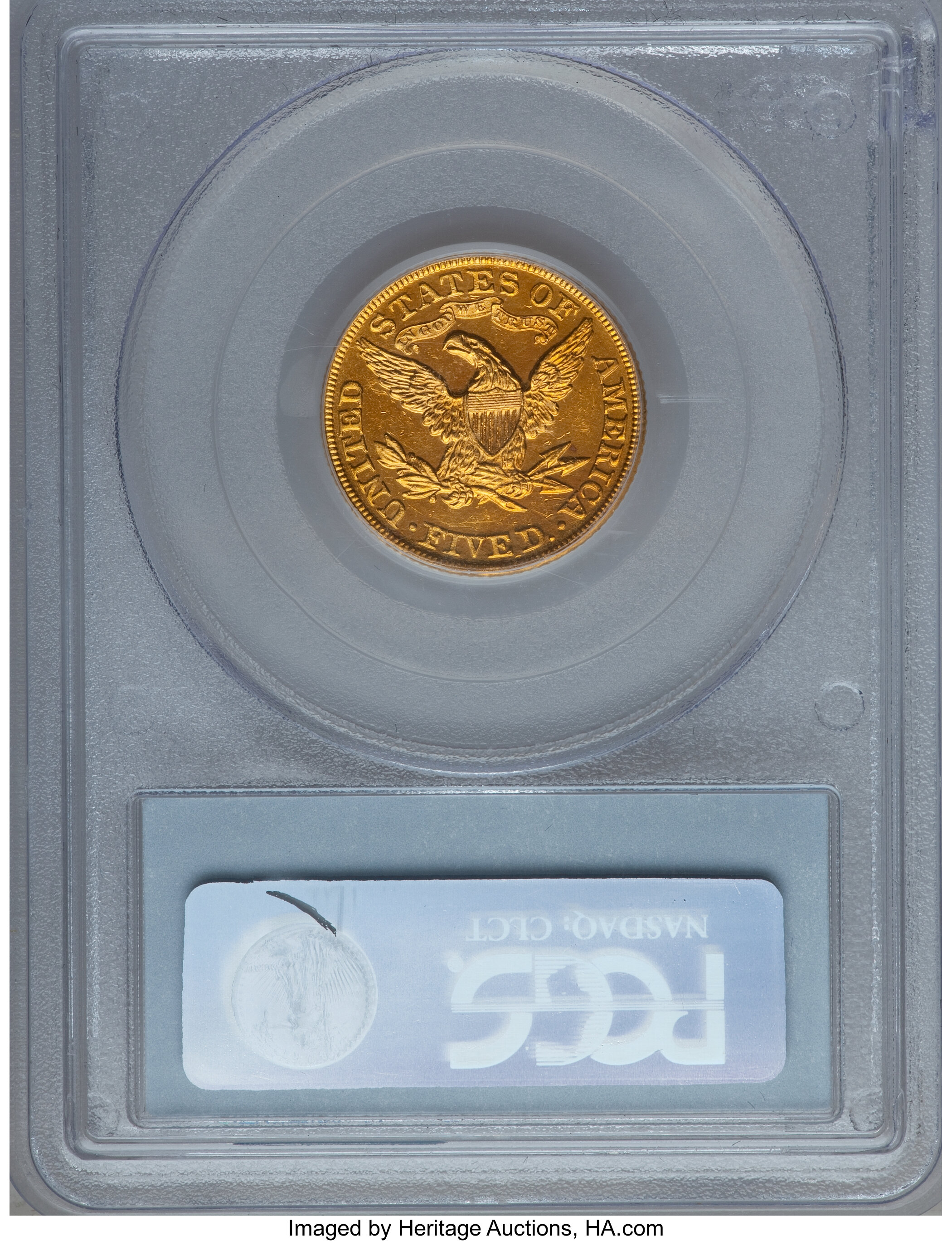 image for: 1890 $5 PR61 Cameo PCGS....