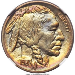 image for: 1914-S 5C MS67 ★ NGC....