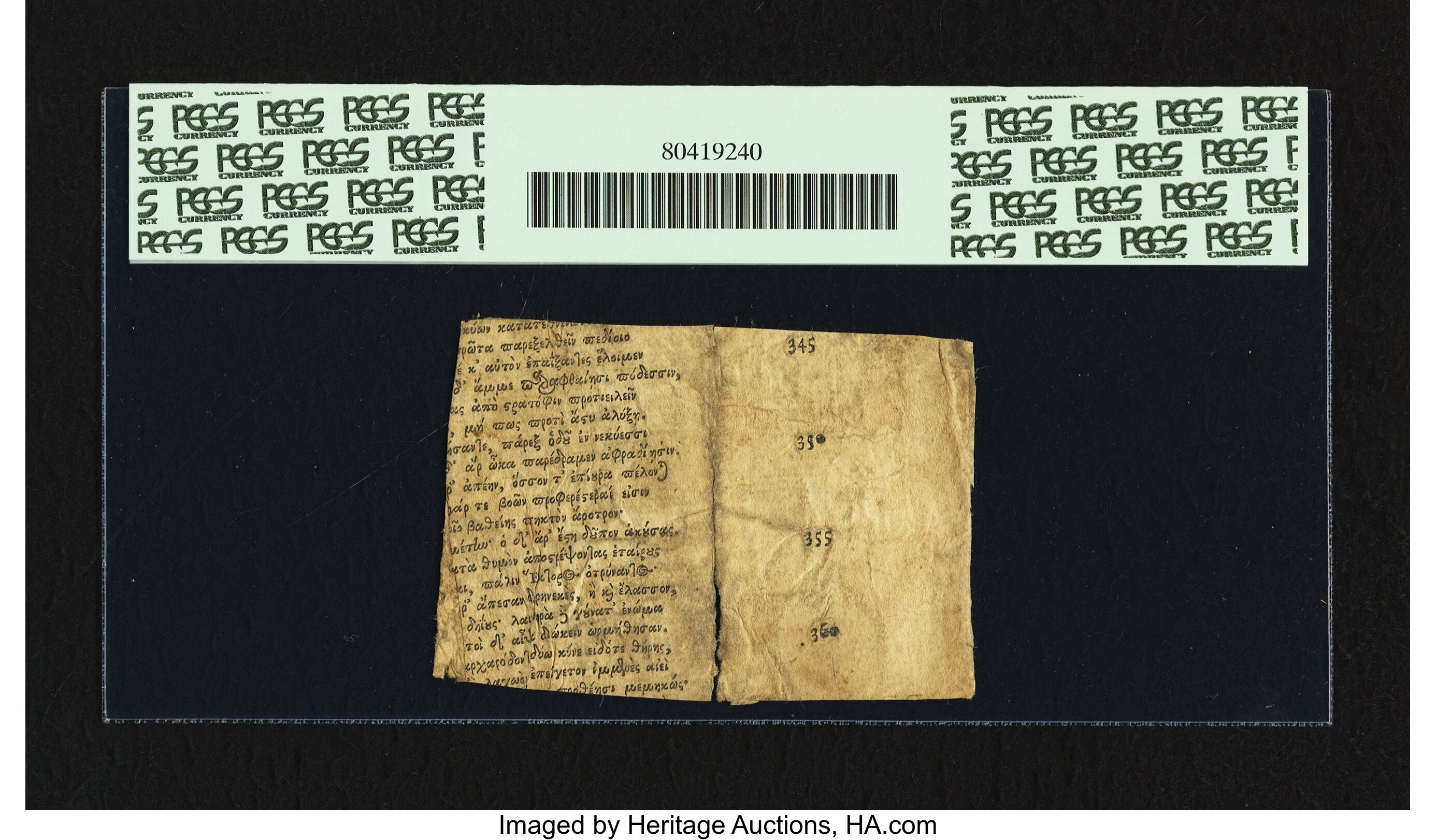 image for: Virginia October 7, 1776 $2/3 PCGS Apparent Fine 12....