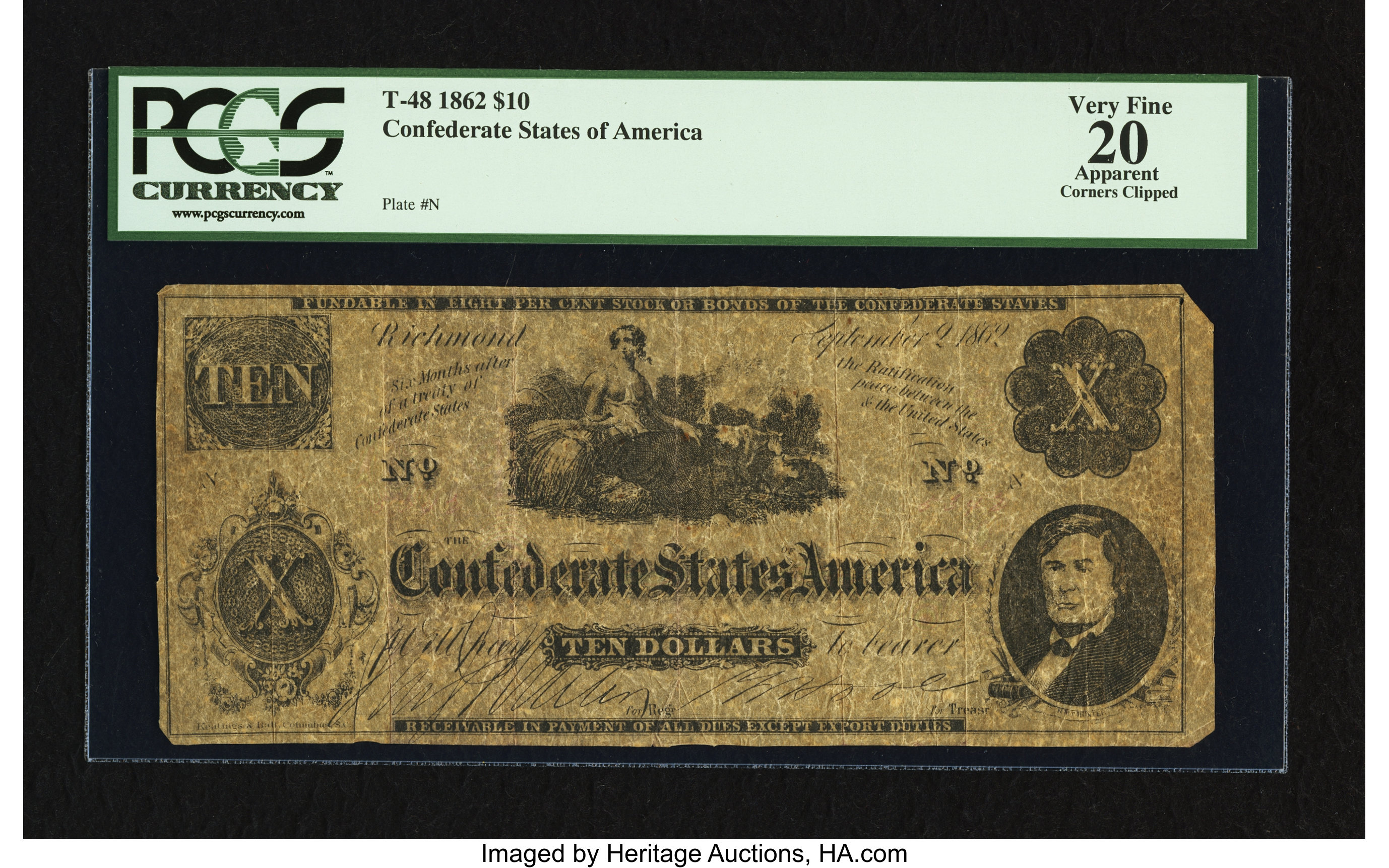 image for: T48 $10 1862 XX-3....