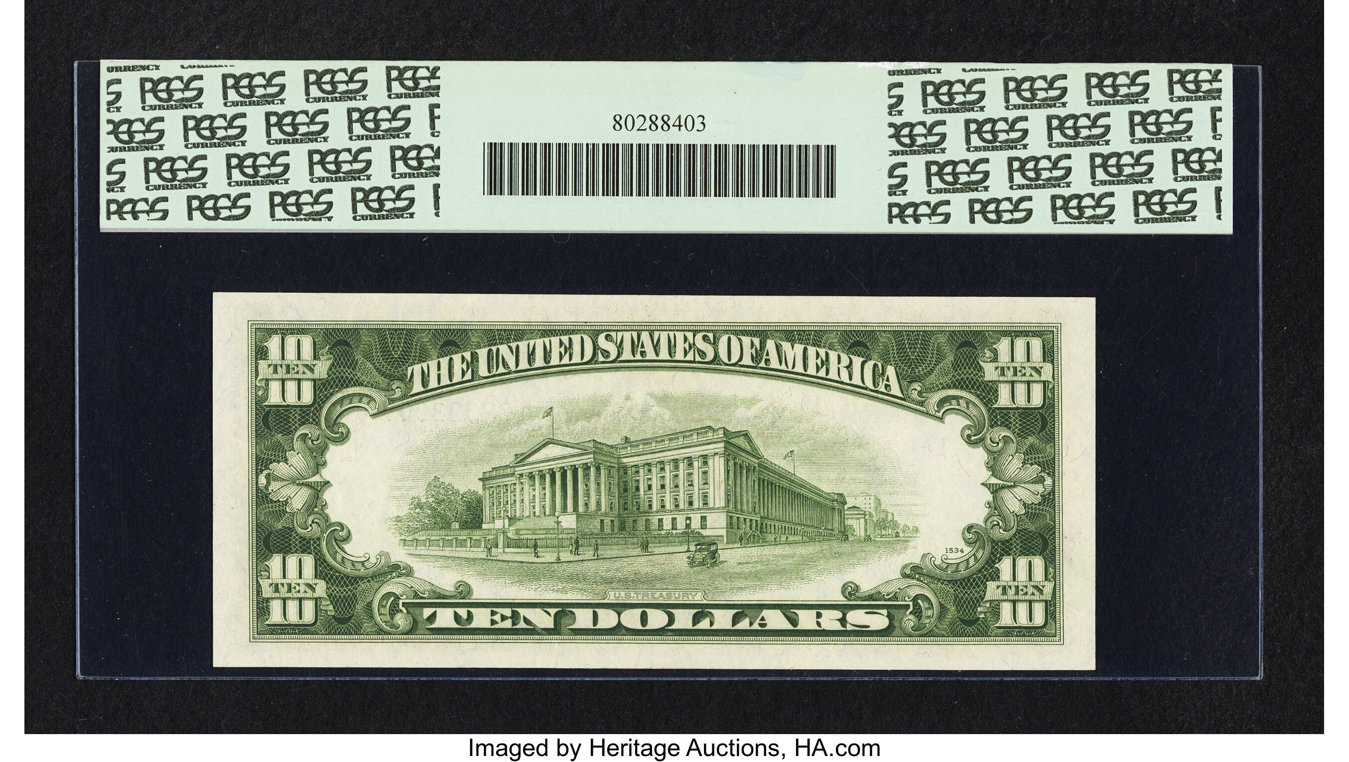 image for: Fr. 2011-A* $10 1950A Federal Reserve Note. PCGS Superb Gem New 68PPQ....