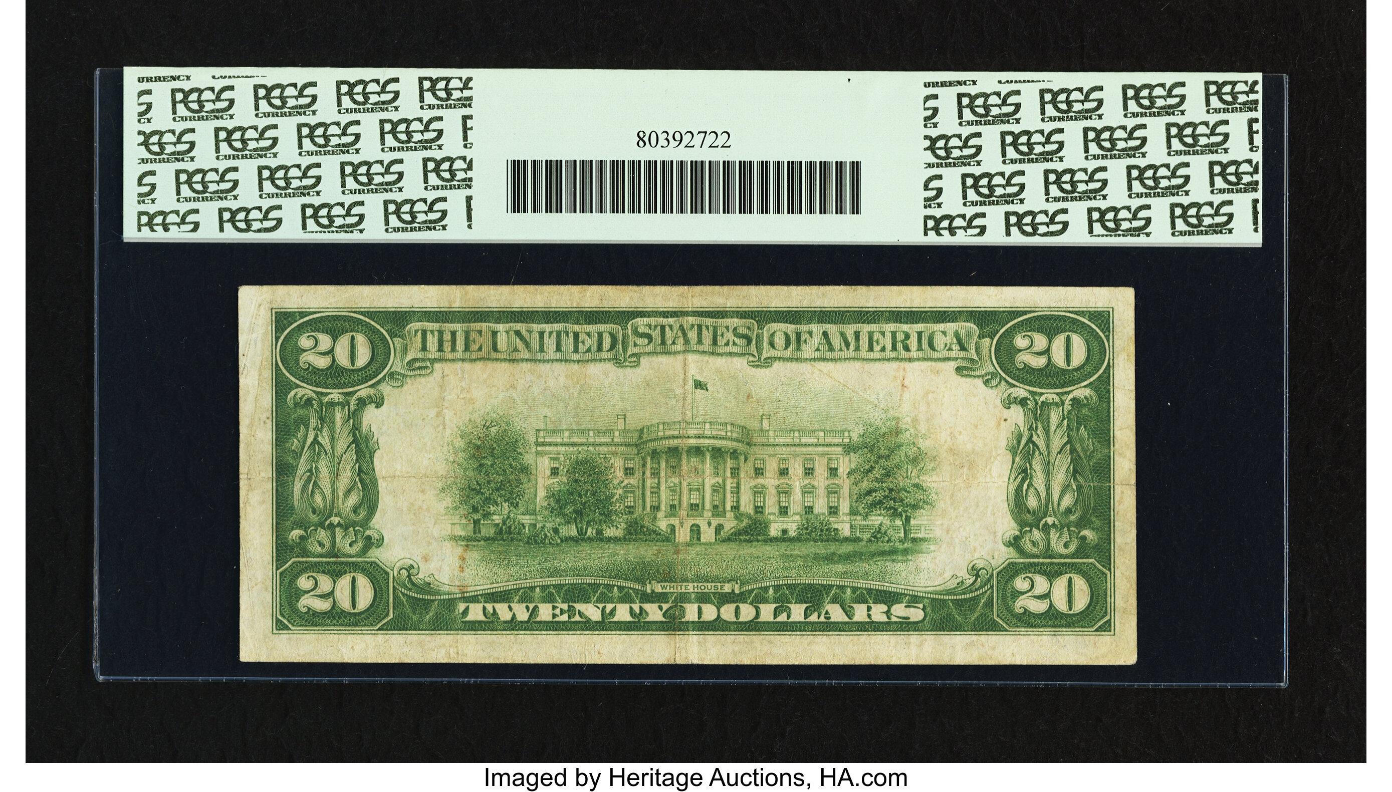 image for: Fr. 2050-A* $20 1928 Federal Reserve Note. PCGS Very Fine 20....