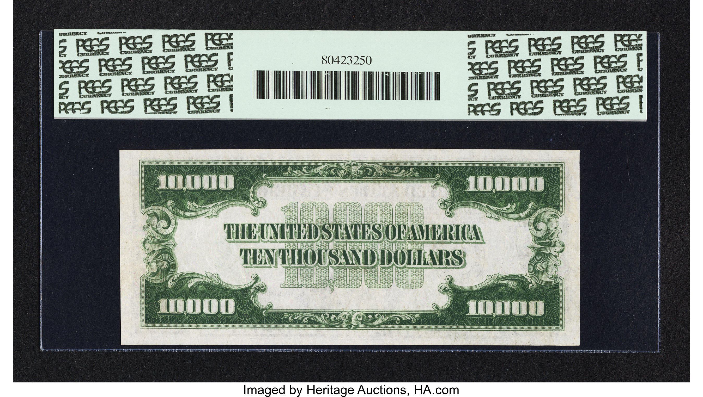 image for: Fr. 2231-B $10000 1934 Federal Reserve Note. PCGS Apparent Choice About New 55....