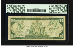 image for: Fr. 1100 $100 1914 Federal Reserve Note PCGS Fine 15....