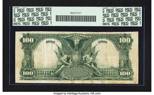 image for: Joplin, MO - $100 1902 Date Back Fr. 692 The Joplin NB Ch. # (M)4425...