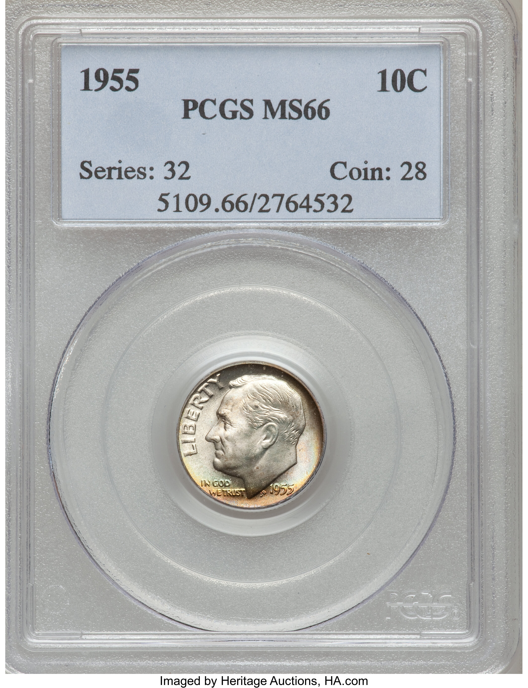 1955 10c AU58 thumbnail 24