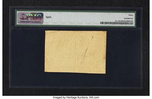 image for: Virginia October 5, 1778 $15 PMG Very Fine 30....
