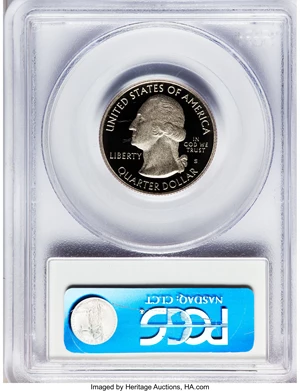 image for: 2010-S 25C Set of Five Beautiful Quarters PR 69 Deep Cameo PCGS. This Set Includes: 2010-S 25C Hot Spring National... (Total: 5 coins)