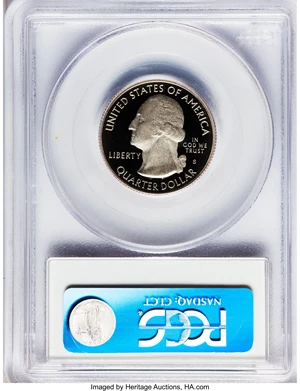 image for: 2010-S 25C Set of Five Beautiful Quarters PR 69 Deep Cameo PCGS. This Set Includes: 2010-S 25C Hot Spring National... (Total: 5 coins)