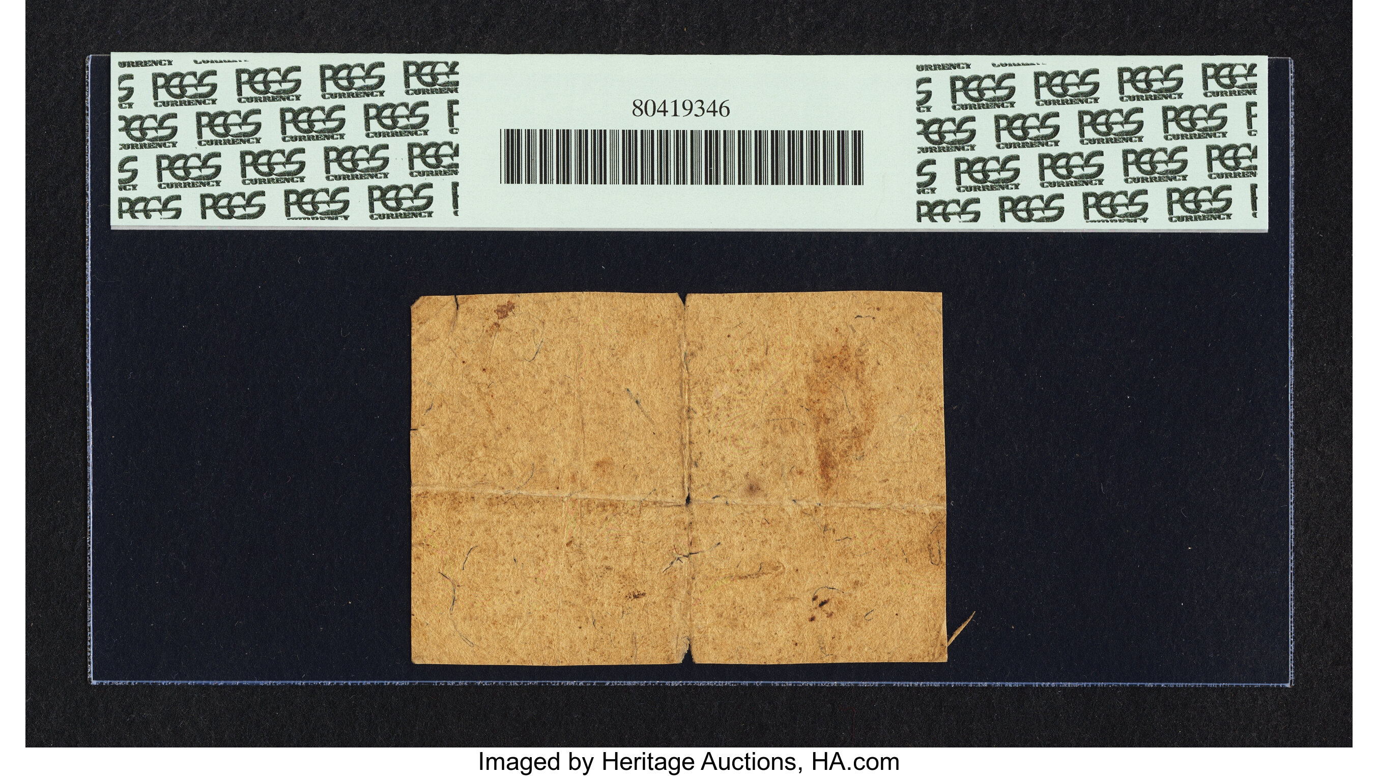 image for: Virginia October 7, 1776 $1 PCGS Apparent Very Fine 25....