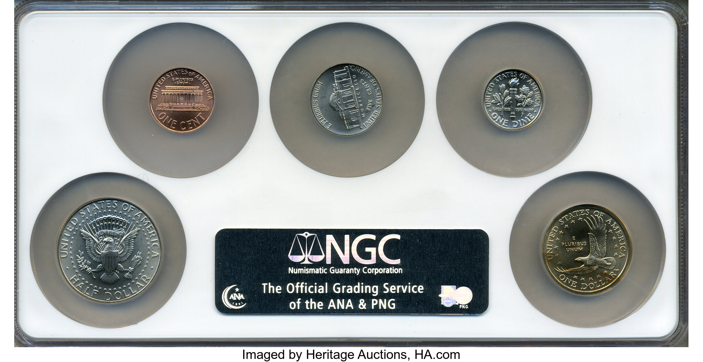 2007-D $1  Sacagawea, Satin Finish MS66 thumbnail 4