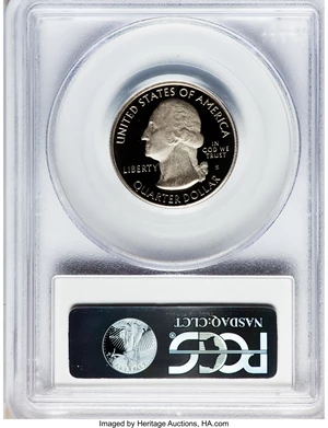 image for: 2011-S 25C Gettysburg, National Park Clad PR70 Deep Cameo PCGS. PCGS Population (136). NGC Census: (0). (#505153)...